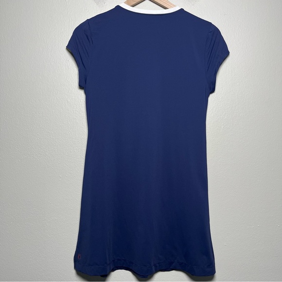 Kinona Women Dress XS Blue Pin High Golf Performance Italian Fabric Nylon Pocket - Picture 9 of 10